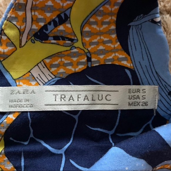 Small Sleeveless A-Line cut-out ZARA Women's Dress - Picture 2 of 5